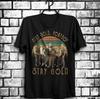 The Outsiders Stay Gold Vintage Black Cotton Men T-Shirt Unisex T-Shirt