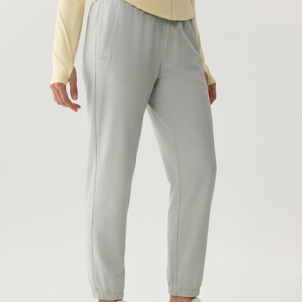 Skechers Lace-Up Soft Solid Color Knitted Sports Pants Women bottoms P226W232-02VP