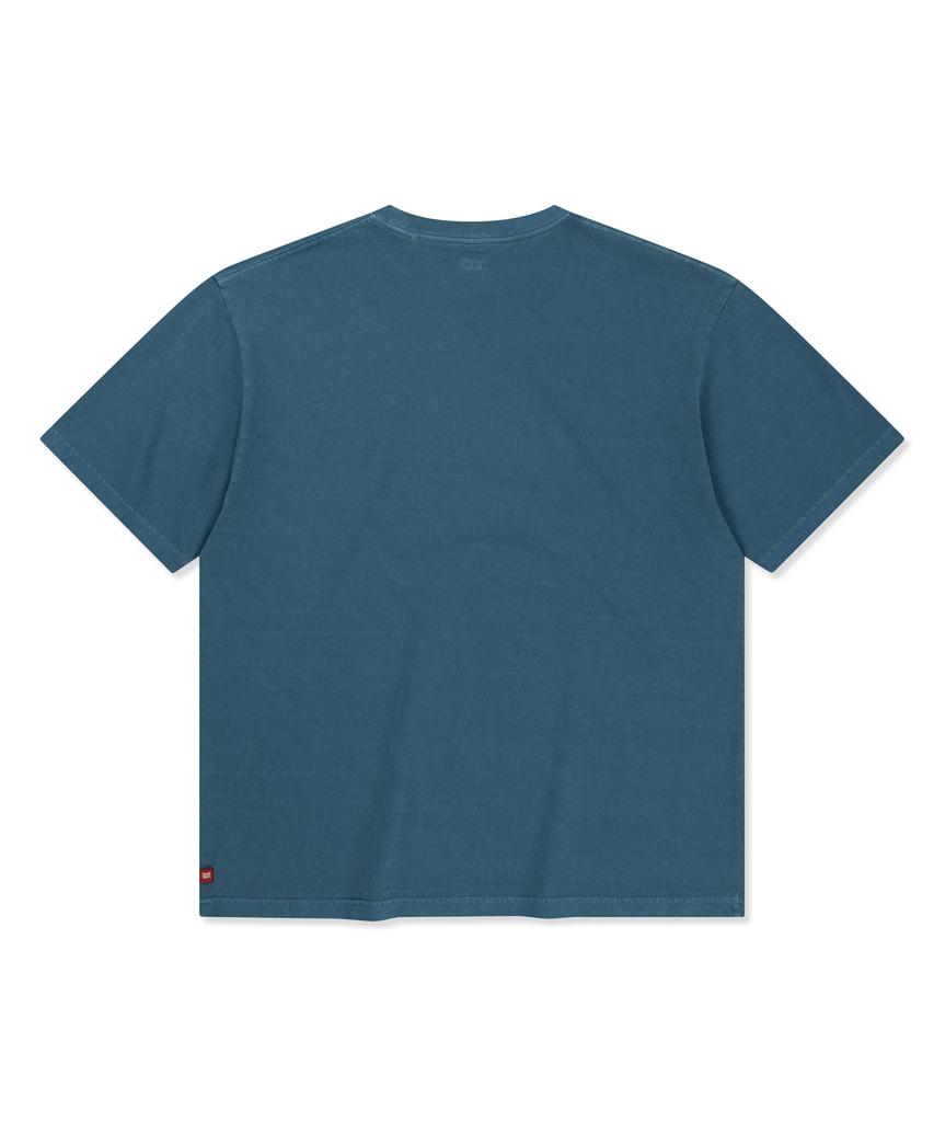 BROWNBREATH Bxd Chunky Pigment Tee - Blue