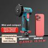 Electric Mini Angle Grinder 12V Cordless Cutting Machine Handheld Multi Functional Polishing Machine DIY Brushed Cutting
