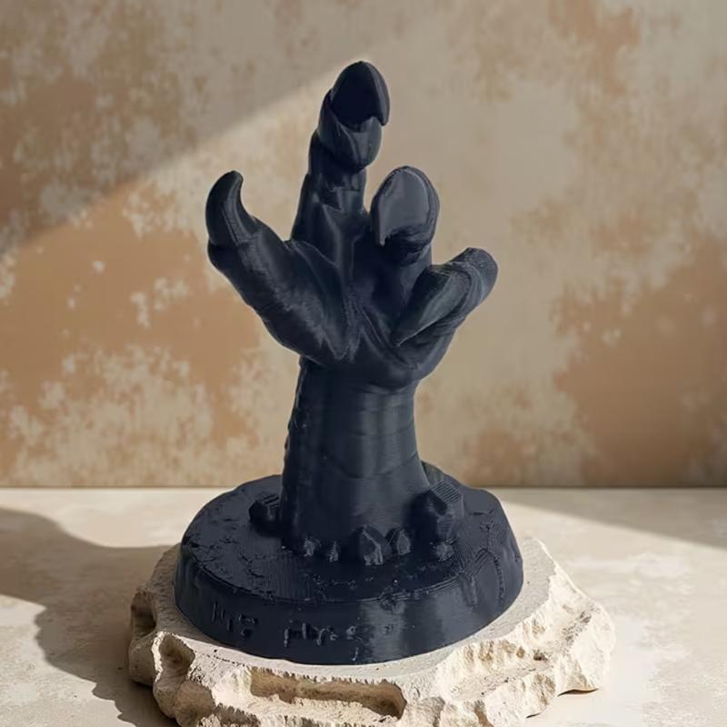 Dragon Claw Pen Holder Original 3D Printed Creative Decor For Stylish Workspace чёрный