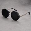 New multi-speed adjustable dimming rotating sunglasses fashionable retro personalized steampunk style UV-proof sunglasses