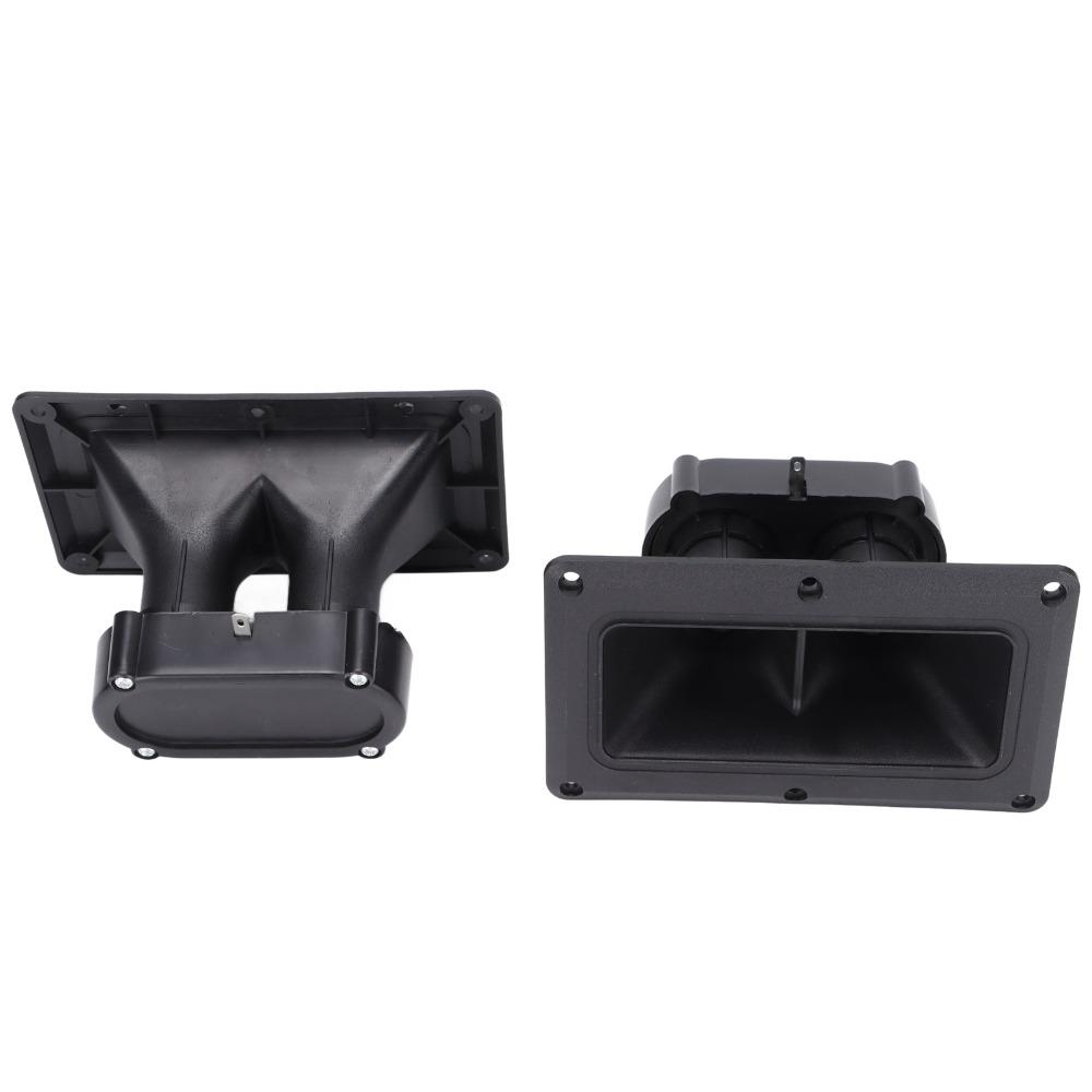 2PCS 75-150 Watts Horn Tweeter Dual Drive Wide Dispersion Horn Piezoelectric Speaker  PA System