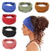 Wide Headbands For Women Non Slip Soft Elastic Hair Bands Yoga Running Sports Workout Gym Head Wraps