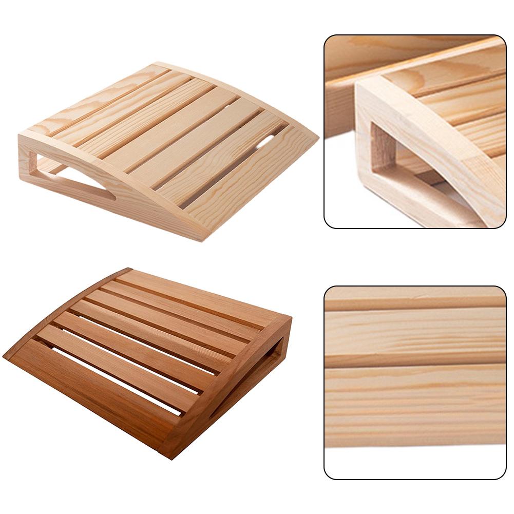 Poggiatesta Sauna Poggiatesta in Legno Stile Moderno Minimalista