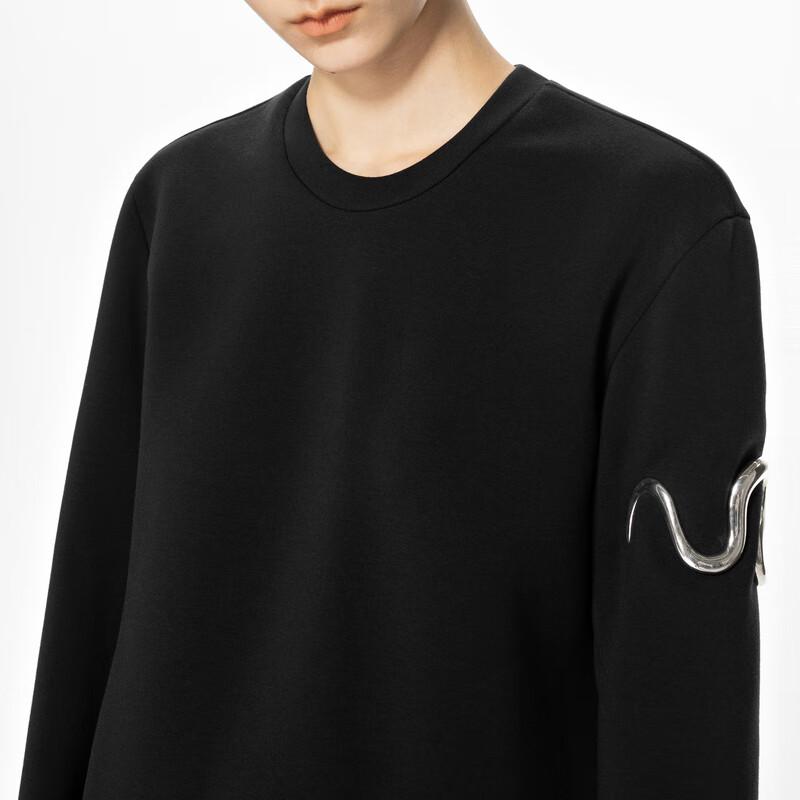 JNBY Asymmetric Loose Long Sleeve Dress