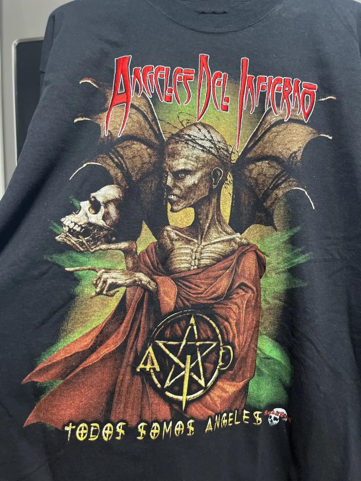 Tour Angeles Del Infierno Shirt Black Unisex S-2345XL EM1486 M