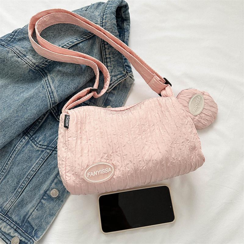 Stylish Casual Bubble Bag For Women In Trendy Colors Perfect For Students And Everyday Use