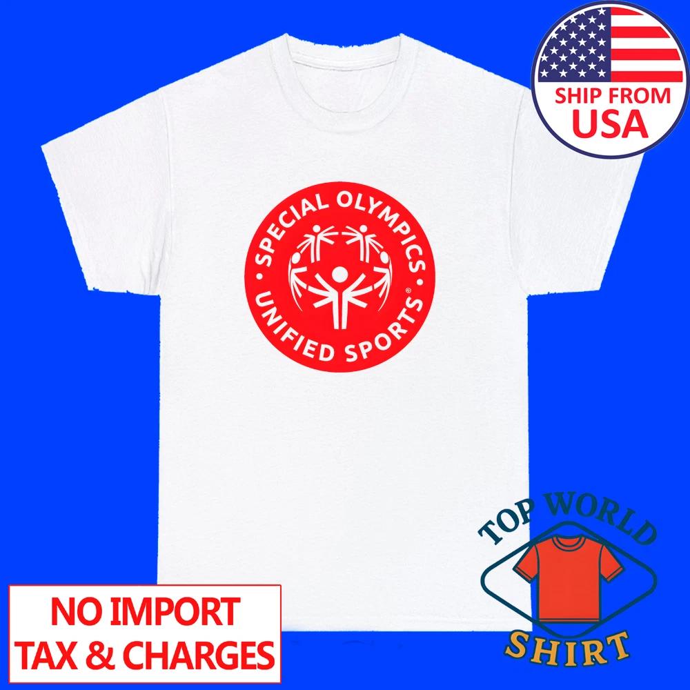 Special Olympics Athlete Men's White Size S to 3XL