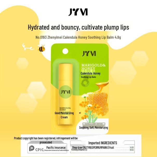 JYVI Calendula Honey Soothing Lip Balm