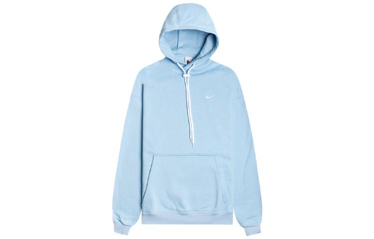 Nike Sweatshirts Men s Mind Blue Hooded Moderate CD6393-436 XS