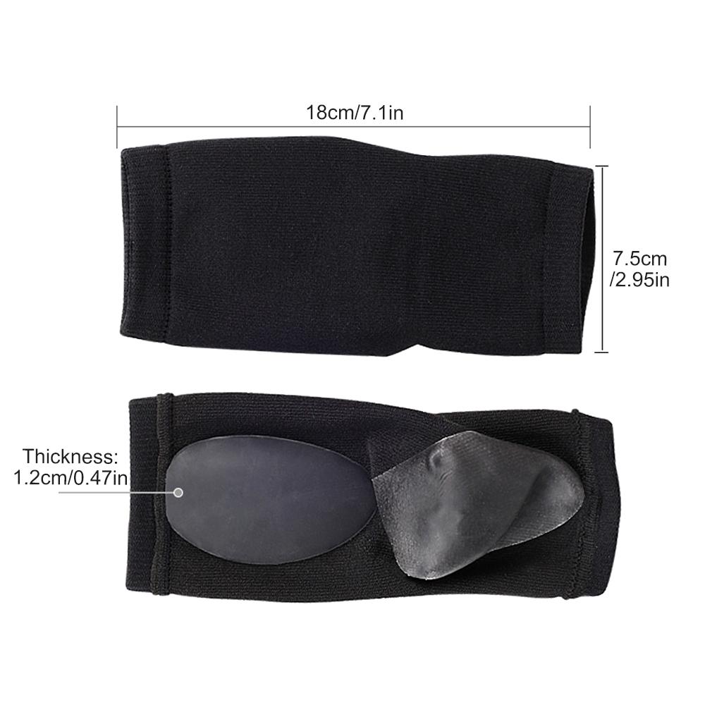 1 paire de chaussettes de fasciite avec manchon de Compression de cheville de soutien de voûte plantaire, chaussettes de Compression sans doigts pour soulager la douleur du pied, gonflement de la cheville