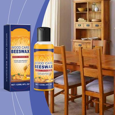 Doğal Mikro Moleküler Balmumu, Ahşap Mobilya Bakımı, Balmumu Spreyi, Ahşap Ürün Çatlama Önleyici ve Parlaklık Artırıcı Bakım Spreyi, 120ML