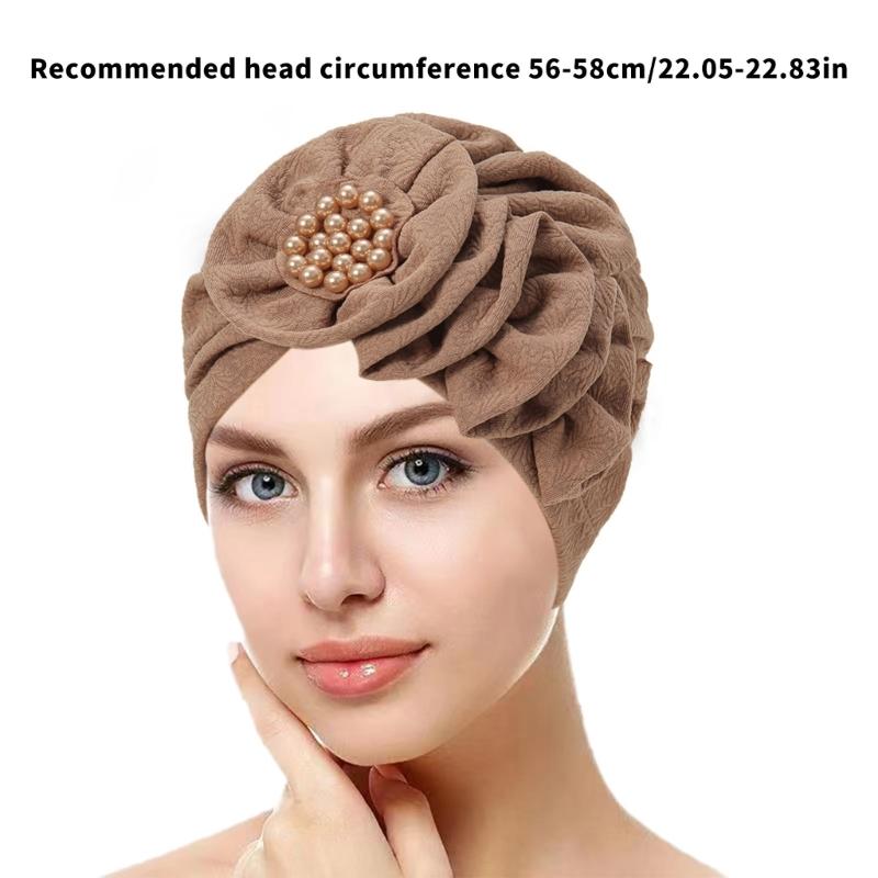 Women Headwrap Headwear Hat Hair Scarf Perfect for Festivals and Celebrations Breathable Head Cover Headscarf