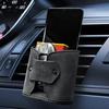 Air Vent Storage Box for Car - Hanging Pocket Organizer with Hook for Cell