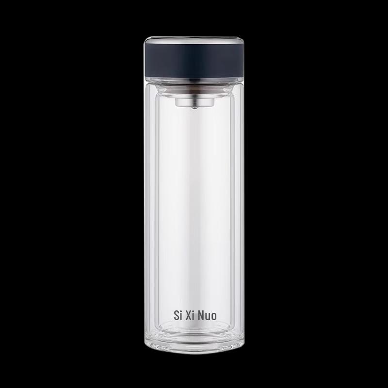 Sinuo Double-Layer Glass Cup