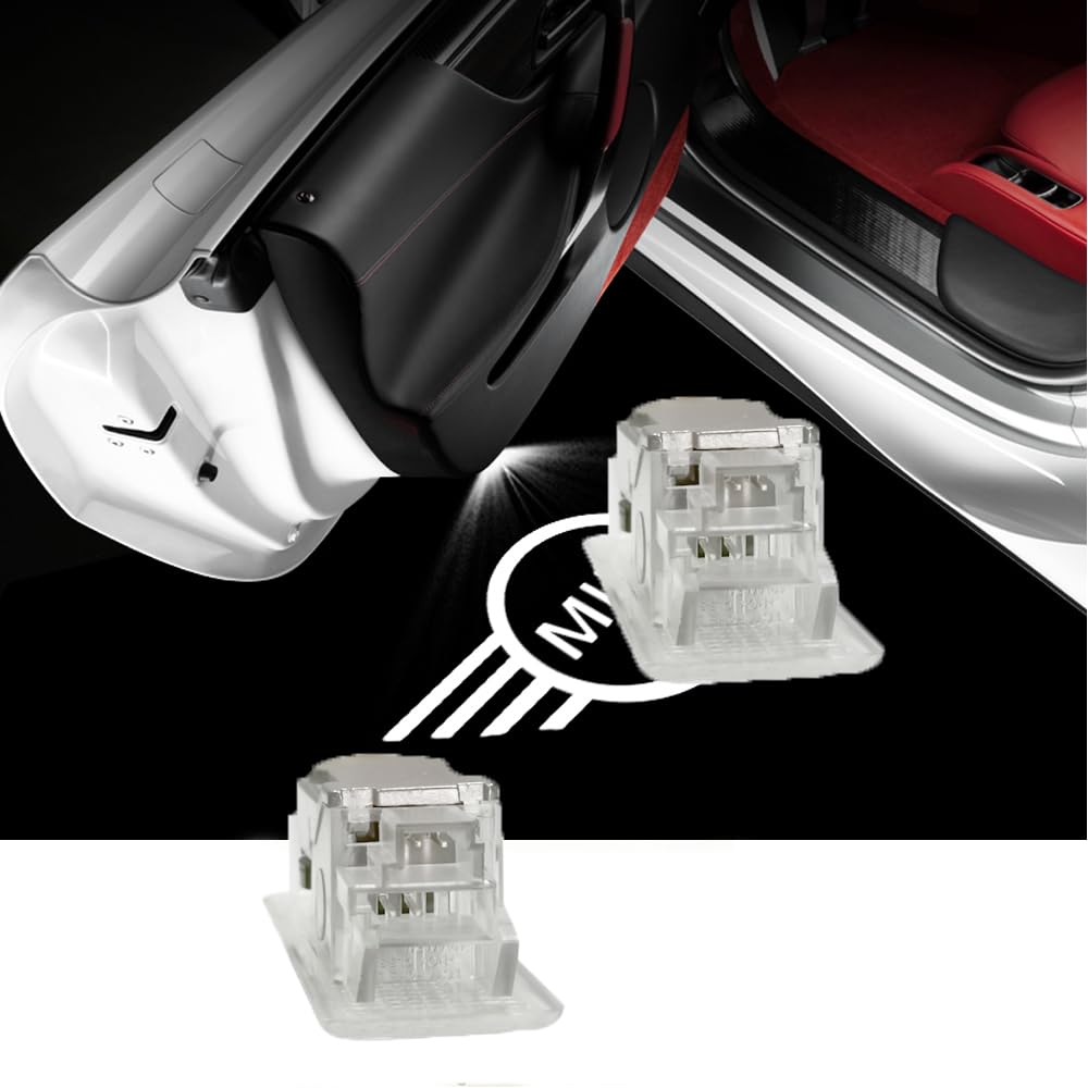 Yaoperfor Courtesy Light Door Welcome Light Courtesy Lamp LED Logo Projection for MINI R50