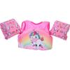 Children's Buoyancy Vest: Swim Suit with Foam Float Sleeves and Armbands for Learning to Swim