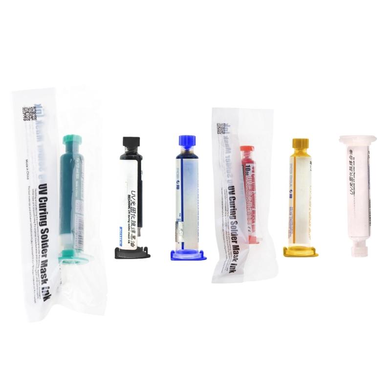 No Wash UVs Light Curing Solder Mask Paste PCB Solder Resist Film for DIY Enthusiasts and Electronic Engineers Repair