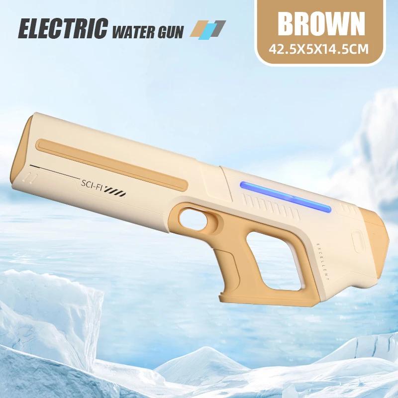 Non-Toxic Automatically Water Gun High Pressure Electric Water Gun Toys For Kids Summer Outdoor Pool Fight Games Children Water Toys Gift