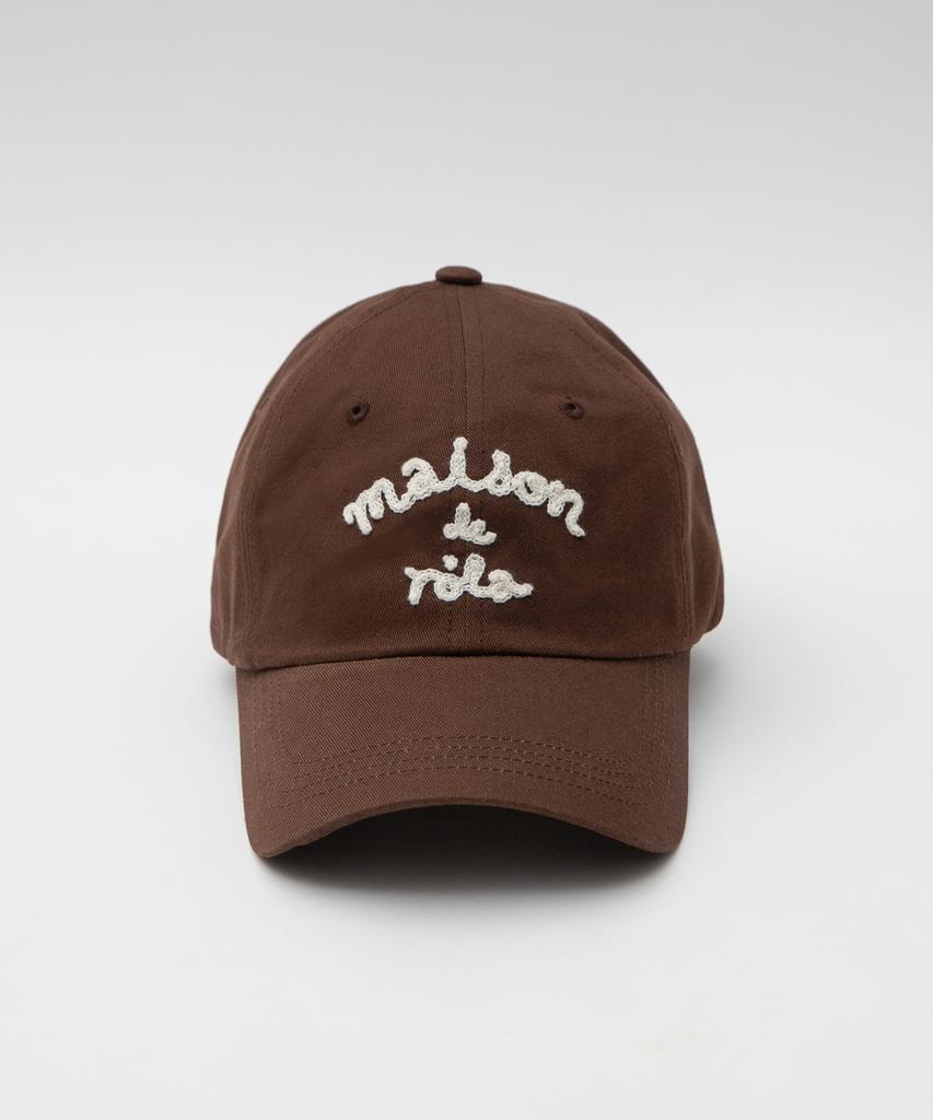ROLAROLA Maison De Rola Ball Cap Brown