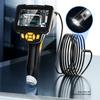 1080P HD Handheld Endoscope with Screen Dual Camera Steering Waterproof 5m Industrial Pipeline Endoscope
