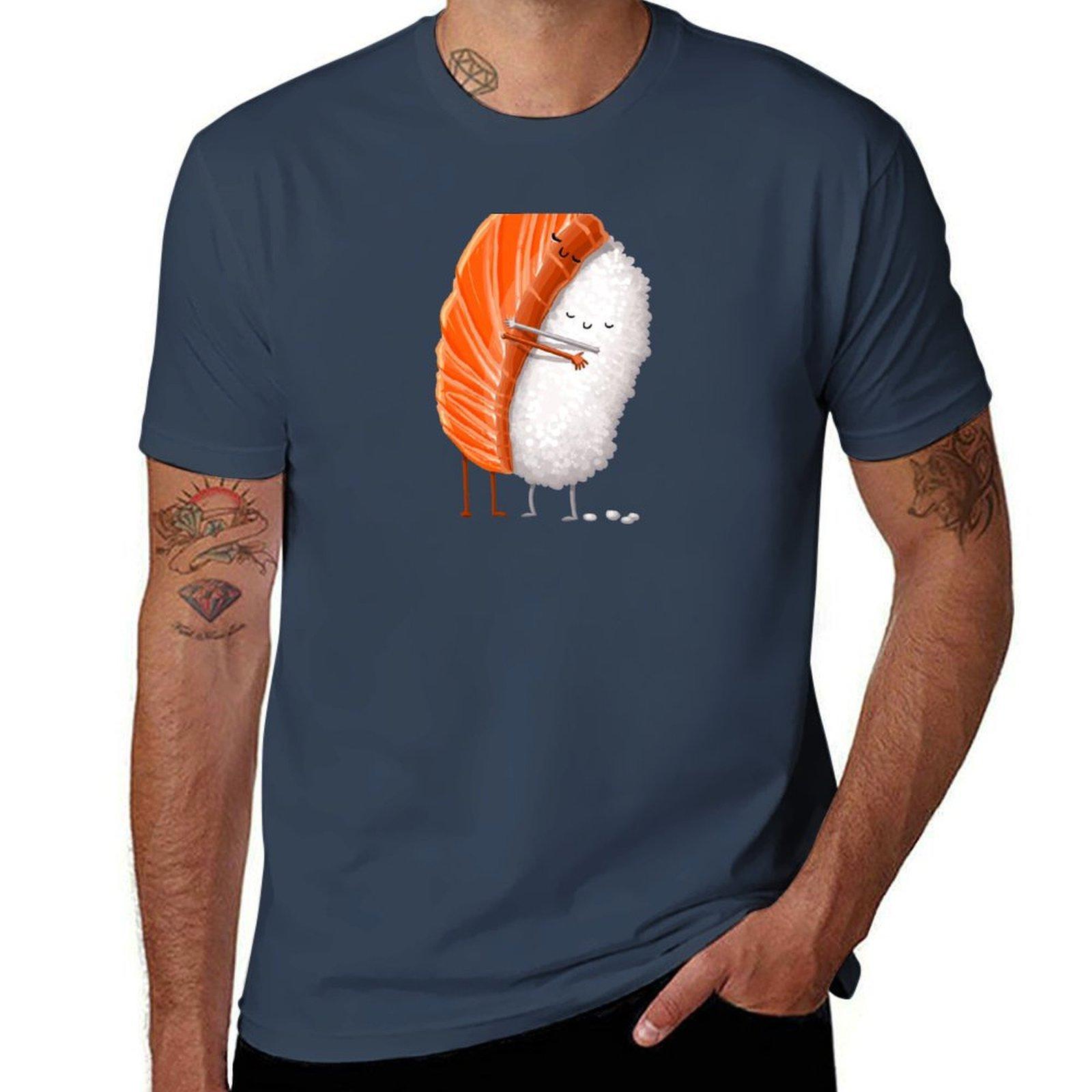 Sushi Lover Tshirt All Weather Casual Short Sleeve S