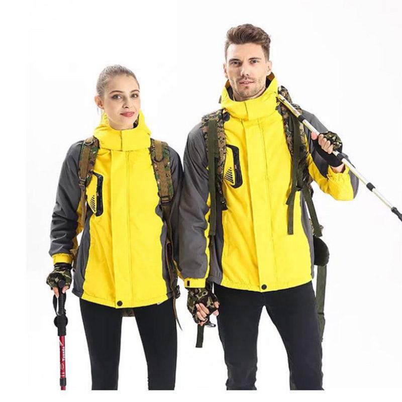 Giacche invernali con cappuccio antivento Giacca da alpinismo indossabile  Addensare calda giacca da sci impermeabile Sport all'aperto acquista in  modo economico — spedizione gratuita, recensioni reali con foto — Joom