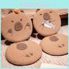 Capybara Seat Cushion Office Thick Cartoon Chair Pad Capybara Pillow Backrest