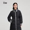 Aolaiyi Women's Elegant Cinch-Waist Long Duck Down Jacket