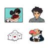 Enamel Pins Cosplay Anime Character Brooch Clothes Backpack Lapel Badges Fashion Jewelry Accessories For Friends Durable Gifts