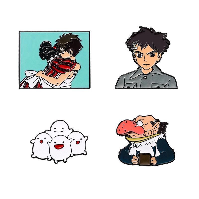 Enamel Pins Cosplay Anime Character Brooch Clothes Backpack Lapel Badges Fashion Jewelry Accessories For Friends Durable Gifts