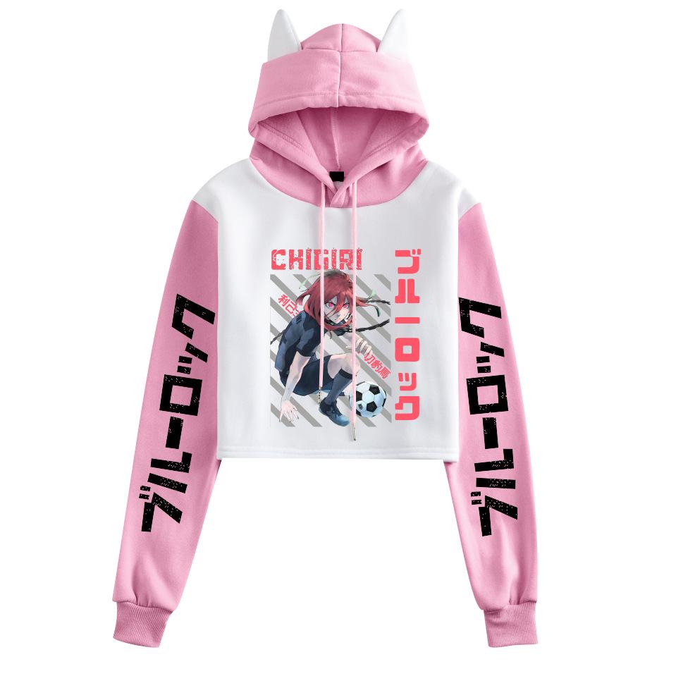 Unisex Blue Lock Anime Fleece Hoodie for Autumn/Winter