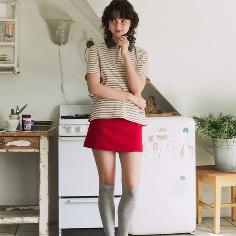 GREENBUTTER Butter High Knee Socks (Melange)