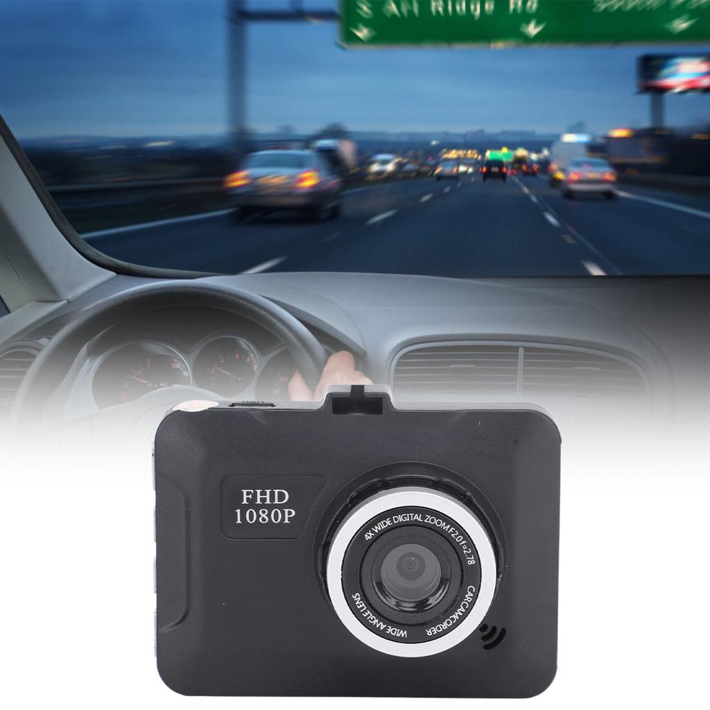 HD 1080P IPS Screen, Night Vision, Gravity Sensing, 32GB Car Dash Cam with Sparkling