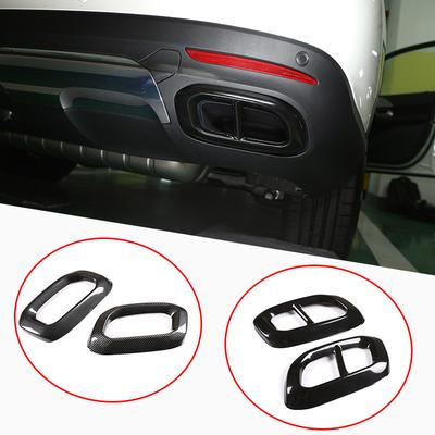 Voor Mercedes Benz GLE350 GLE450 GLC GLS W167 X253 X167 -22 Demper Uitlaatpijp Eindkap Sierstrip Auto Buitenkant Accessoires ABS