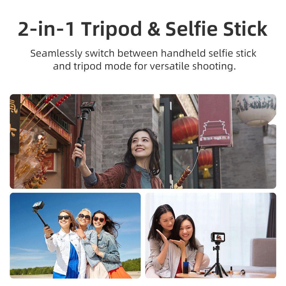 2-in-1 Selfie Stick Tripod for Insta360/DJI Osmo Action Action Camera Accessories