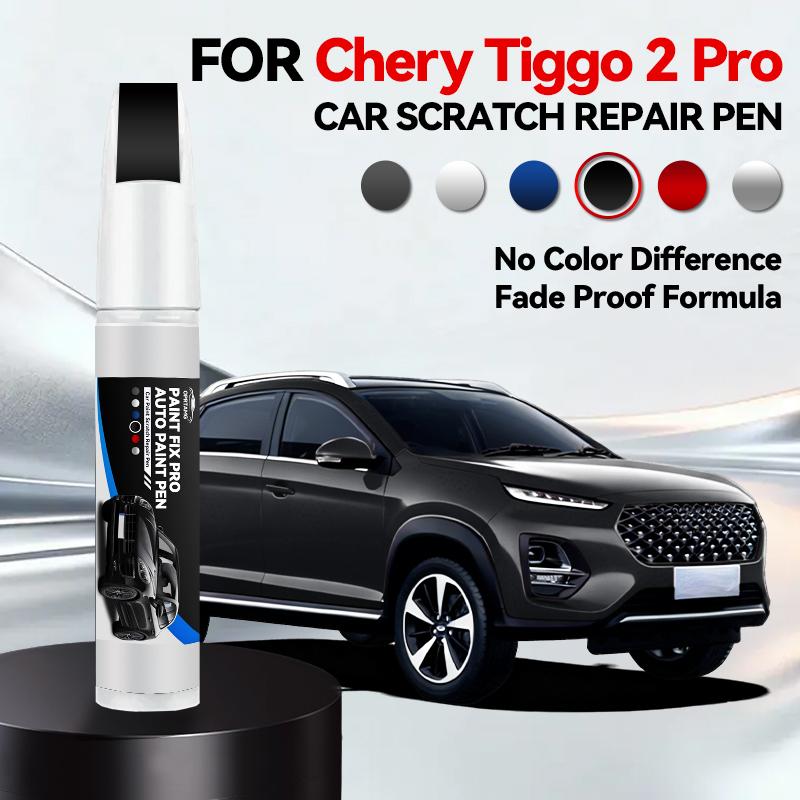 Vehicle for Exclusive Use Paint Repair Pen Touch Up Scratch Remover DIY Auto Accessories Black White Blue For Chery Tiggo 2 Tigg