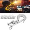 Walfront 304 Stainless Steel Swivel Lifting Hook with 650kg/1000kg WLL, Silver, 13.56.5cm/5.312.56in (650KG), 15.58.5cm/6.13.35in(1000kg), 258g458g,