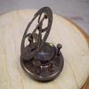 Brass Compass In Wooden Gift Box  Nautical Accessory Marine Enthusiasts  Boat  Gift for Sailors Office Decor