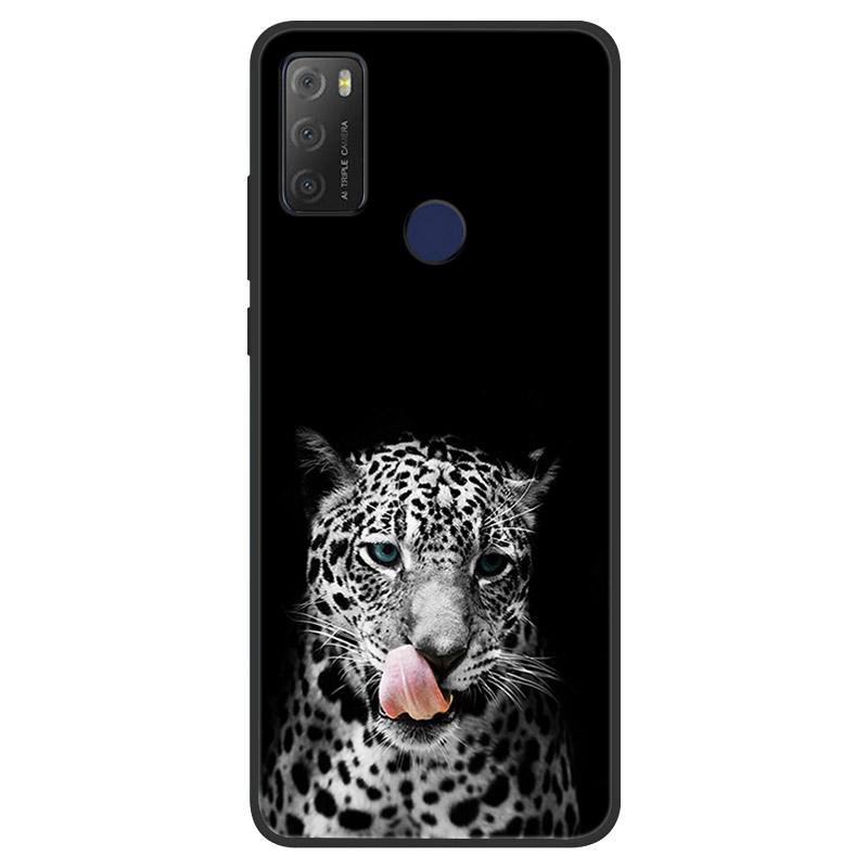 For TCL 20Y 6156D Case Shockproof Soft TPU Silicone Phone Cover For TCL 20Y 20 Y E 6125F Fundas For TCL20Y TCL20E Shell Coque