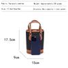 Luxury Women Cross Body Bags Trendy Genuine Cow Leather Lunch Bag Bucket Bag Food Basket Amazon Picnic Handbag Soft Top-handle