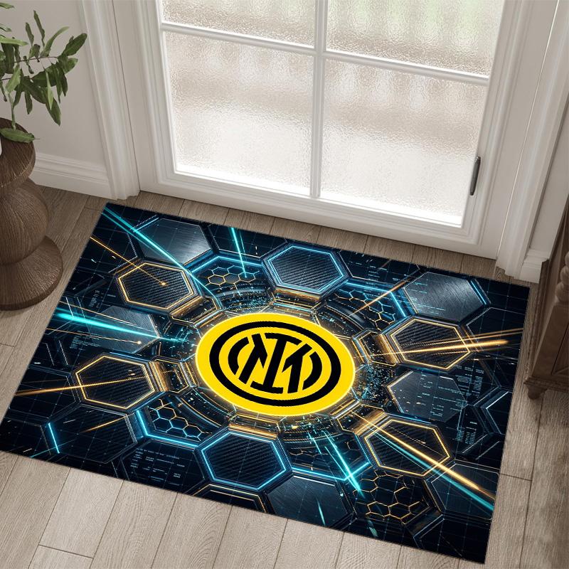 Tappeto in Velluto Cristallo Design Borussia Dortmund Accogliente Non?Tappeto Stampato Antiscivolo per Camera da Letto Soggiorno Ingresso