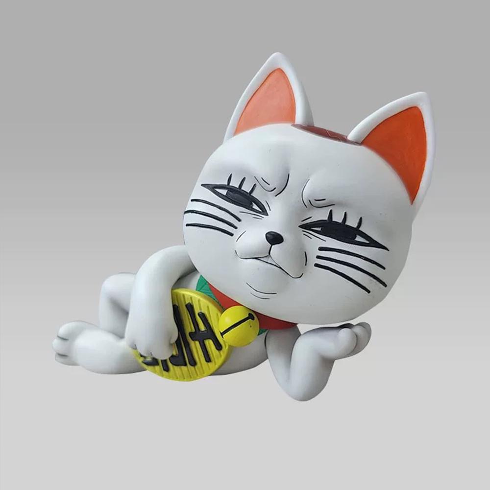 Anime Highway Granny figure cute Q edition Highway Granny Action Figure Fortune Cat Model Toys Car accessories statue toys Gifts