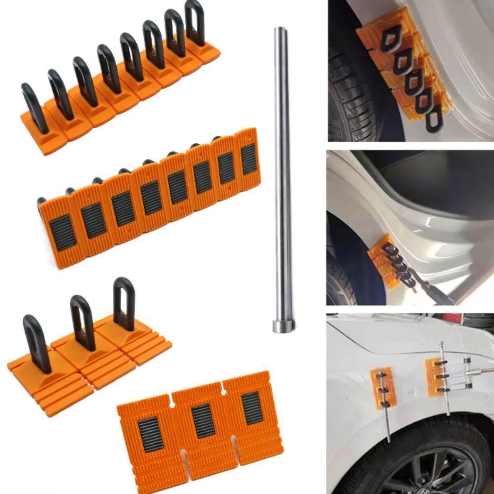 Glue Pulling Tabs Paintless Dent Repair Kit Heavy Duty Auto Dent Puller Kit  Hail Damage Repair