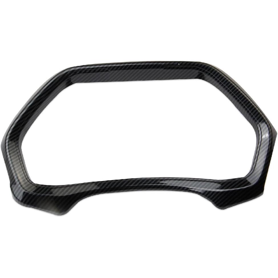 

crosselec Carbon Fiber Style Center Console Dashboard Instrument Frame Cover Trims for Toyota Grand Highlander LE/XLE 2024-2025