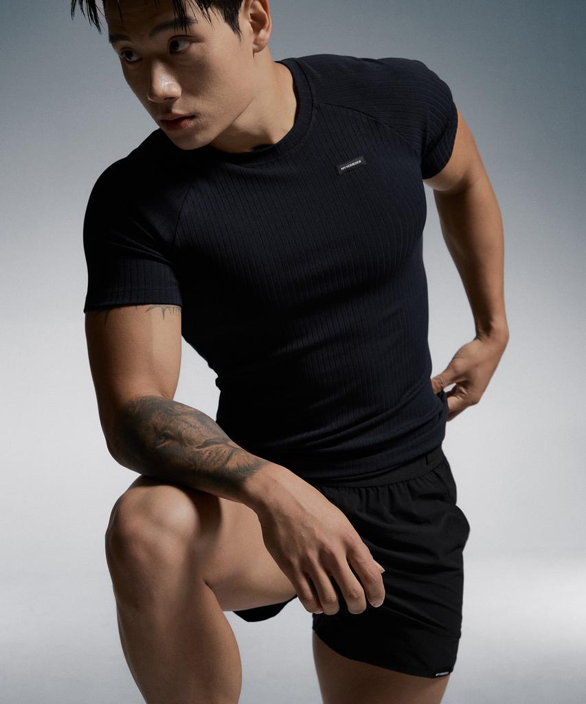 Maihomsig 7 Performance Tech Muscle Fit T-Shirt Black