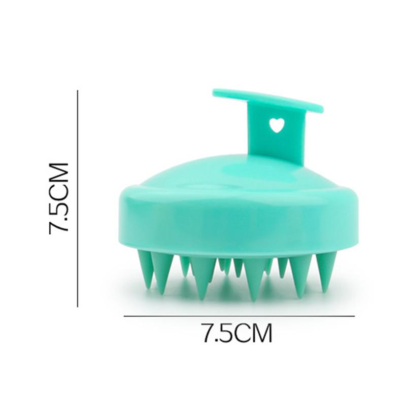 Silicone Hair Brush Clean Scalp And Massage Blood Meridians For Adults And Kids
