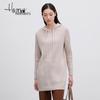 Heirmans Women's Hooded Long-Sleeve Wool Sweater