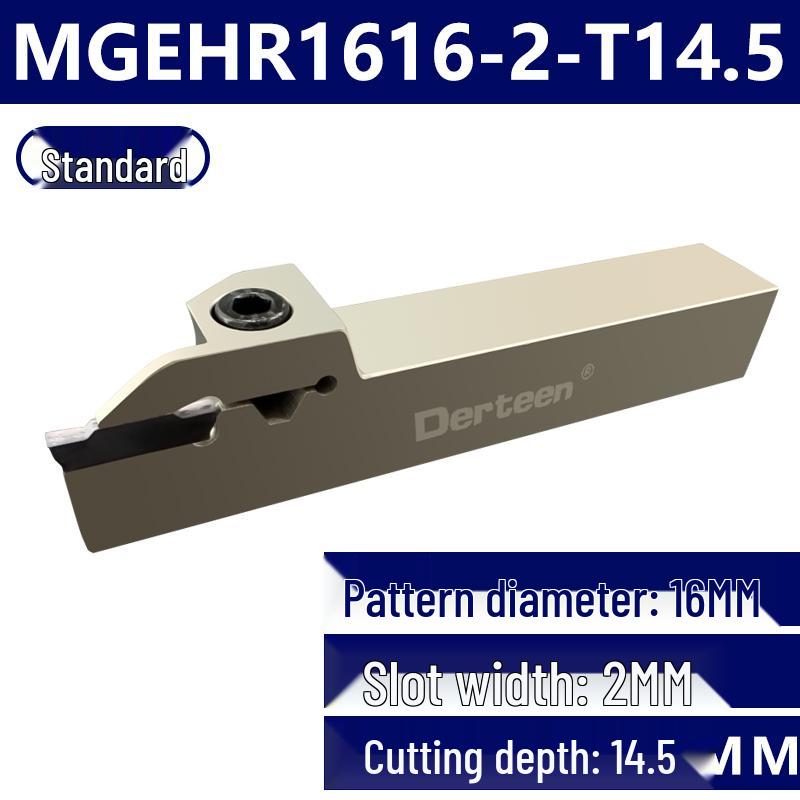 Portautensile per scanalatura tornio MGEHR2020-3-4: Taglio CNC ed Estensione per Scanalatura del Diametro Esterno